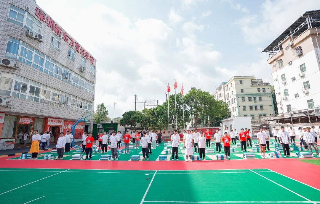 有“被”而来，“叠”出风采｜深圳新东方烹饪学校叠军被比赛圆满举行